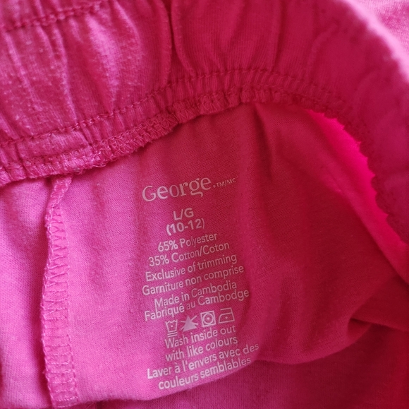 GEORGE | Girls pink shorts - Picture 5 of 6
